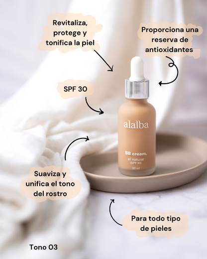 BB Cream Tono 03 | SPF 30 | Todo tipo de pieles | 30 ml