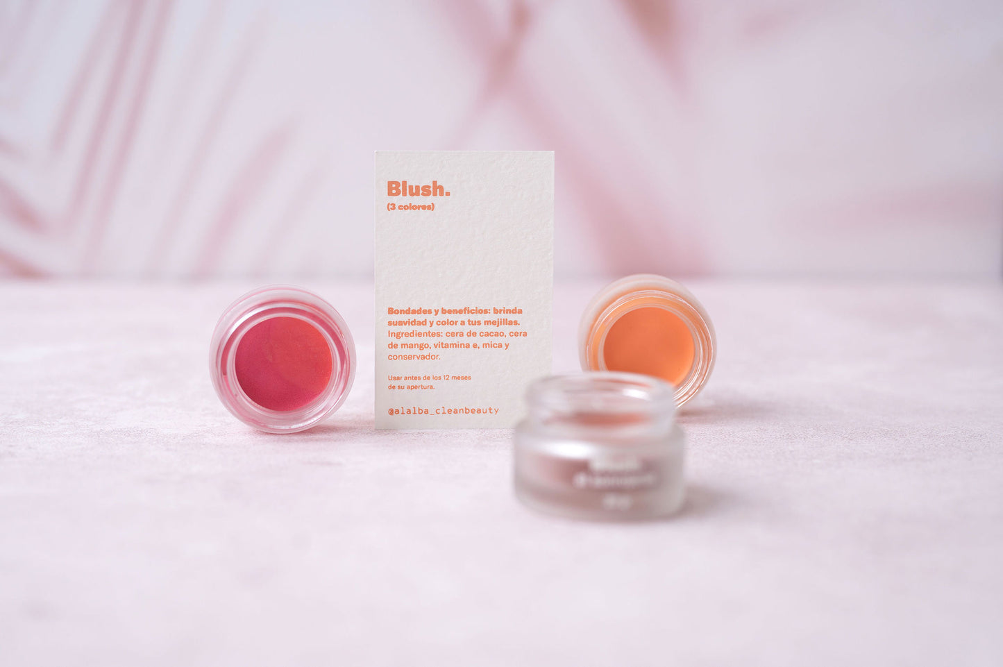 Blush Rosa | Textura cremosa | Párpados y mejillas | 20 gr